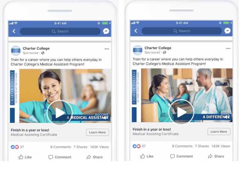 social media marketing trends on Meta video slideshow